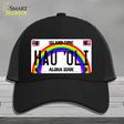 Hau Oli Hawaii Novelty License Plate Hat Mesh / Black