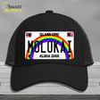 Molokai Hawaii Novelty License Plate Hat Mesh / Black