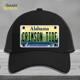 Crimson Tide Novelty License Plate Hat Mesh / Black