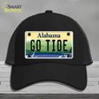 Go Tide Novelty License Plate Hat Mesh / Black