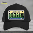 Tigers Fan Novelty License Plate Hat Mesh / Black