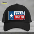 Texas Hold Em Novelty License Plate Hat Mesh / Black