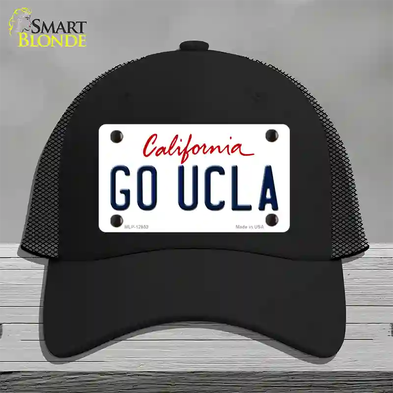 Go UCLA Novelty License Plate Hat Mesh / Black