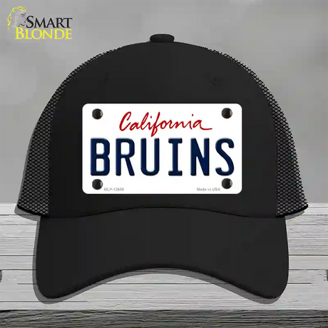 Bruins Novelty License Plate Hat Mesh / Black