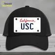 USC Novelty License Plate Hat Mesh / Black