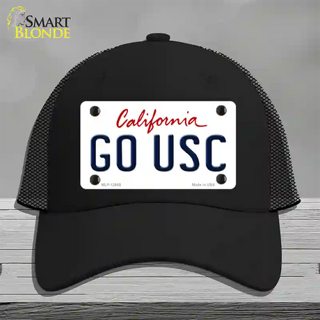 Go USC Novelty License Plate Hat Mesh / Black