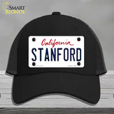 Stanford Novelty License Plate Hat Mesh / Black