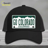 Go Colorado Novelty License Plate Hat Mesh / Black