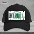 Central Florida Novelty License Plate Hat Mesh / Black