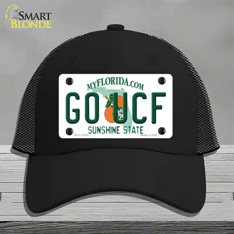 Go UCF Novelty License Plate Hat Mesh / Black