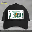 Go Florida Novelty License Plate Hat Mesh / Black