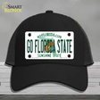 Go Florida State Novelty License Plate Hat Mesh / Black