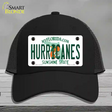 Hurricanes Novelty License Plate Hat Mesh / Black