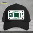 Go Bulls Novelty License Plate Hat Mesh / Black