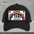 Go Hawaii Novelty License Plate Hat Mesh / Black