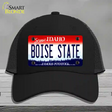 Boise State Novelty License Plate Hat Mesh / Black