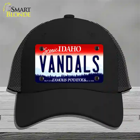 Vandals Novelty License Plate Hat Mesh / Black