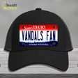 Vandals Fan Novelty License Plate Hat Mesh / Black