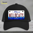 Wildcats Novelty License Plate Hat Mesh / Black