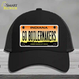 Go Boilermakers Novelty License Plate Hat Tag Mesh / Black