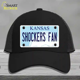 Shockers Fan Novelty License Plate Hat Tag Mesh / Black