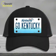 Go Kentucky Novelty License Plate Hat Tag Mesh / Black