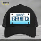 Western Kentucky Novelty License Plate Hat Tag Mesh / Black