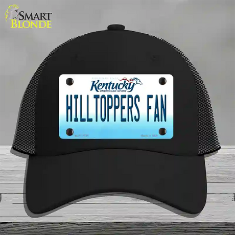 Hilltoppers Fan Novelty License Plate Hat Tag Mesh / Black