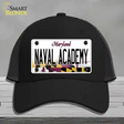 Naval Academy Novelty License Plate Hat Tag Mesh / Black