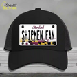 Shipmen Fan Novelty License Plate Hat Tag Mesh / Black