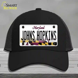 Johns Hopkins Novelty License Plate Hat Tag Mesh / Black