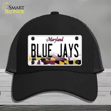 Blue Jays Novelty License Plate Hat Mesh / Black