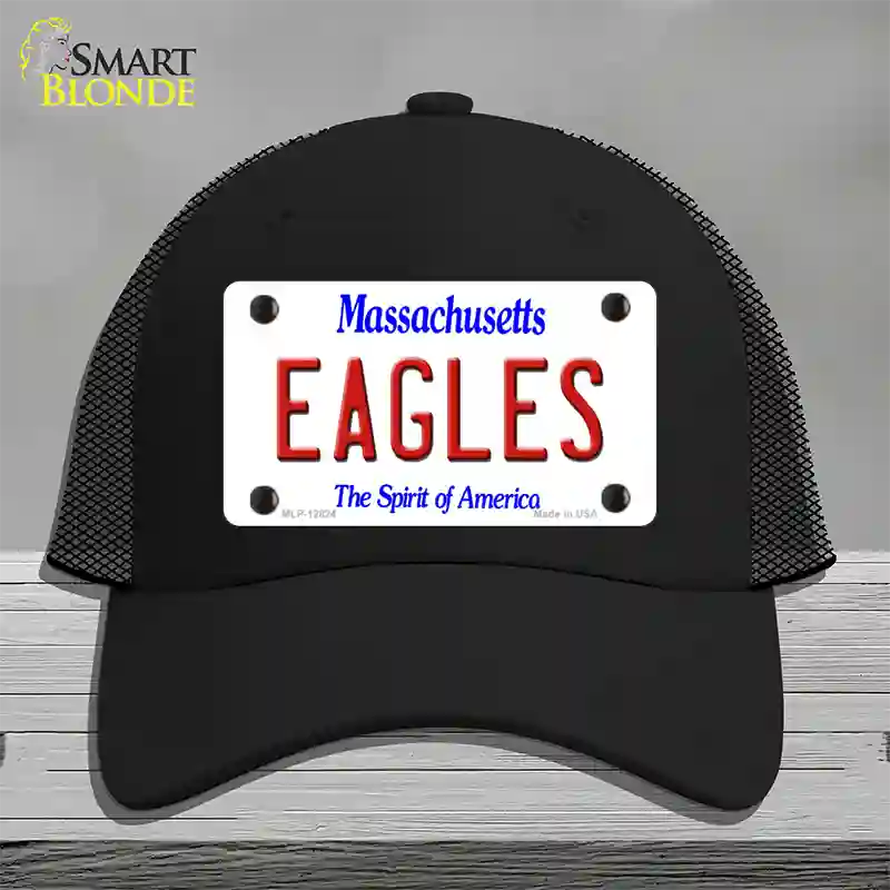 Eagles Novelty License Plate Hat Mesh / Black