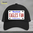 Eagles Fan Novelty License Plate Hat Mesh / Black