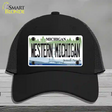 Western Michigan Novelty License Plate Hat Mesh / Black