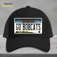 Go Bobcats Novelty License Plate Hat Mesh / Black