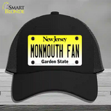 Monmouth Fan Novelty License Plate Hat Mesh / Black