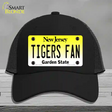 Tigers Fan New Jersey Novelty License Plate Hat Mesh / Black