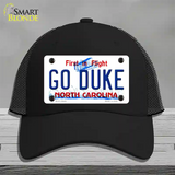 Go Duke Novelty License Plate Hat Mesh / Black