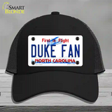 Duke Fan Novelty License Plate Hat Mesh / Black