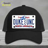 Duke | UNC Novelty License Plate Hat Mesh / Black