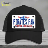 Pirates Fan North Carolina Novelty License Plate Hat Mesh / Black