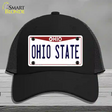 Ohio State Univ Novelty License Plate Hat Mesh / Black