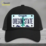 Oregon State Novelty License Plate Hat Mesh / Black