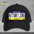 Nittany Lions Novelty License Plate Hat Mesh / Black