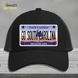 Go South Carolina Novelty License Plate Hat Mesh / Black