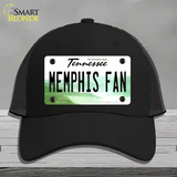 Memphis Fan Novelty License Plate Hat Mesh / Black