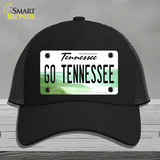 Go Tennessee Novelty License Plate Hat Mesh / Black