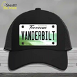 Vanderbilt Novelty License Plate Hat Mesh / Black