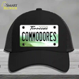 Commodores Novelty License Plate Hat Mesh / Black